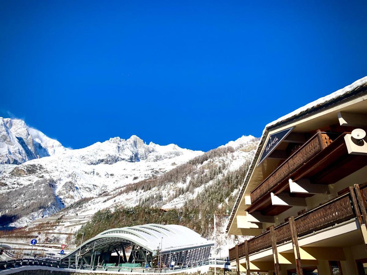 Shatush Hotel Courmayeur Exteriör bild