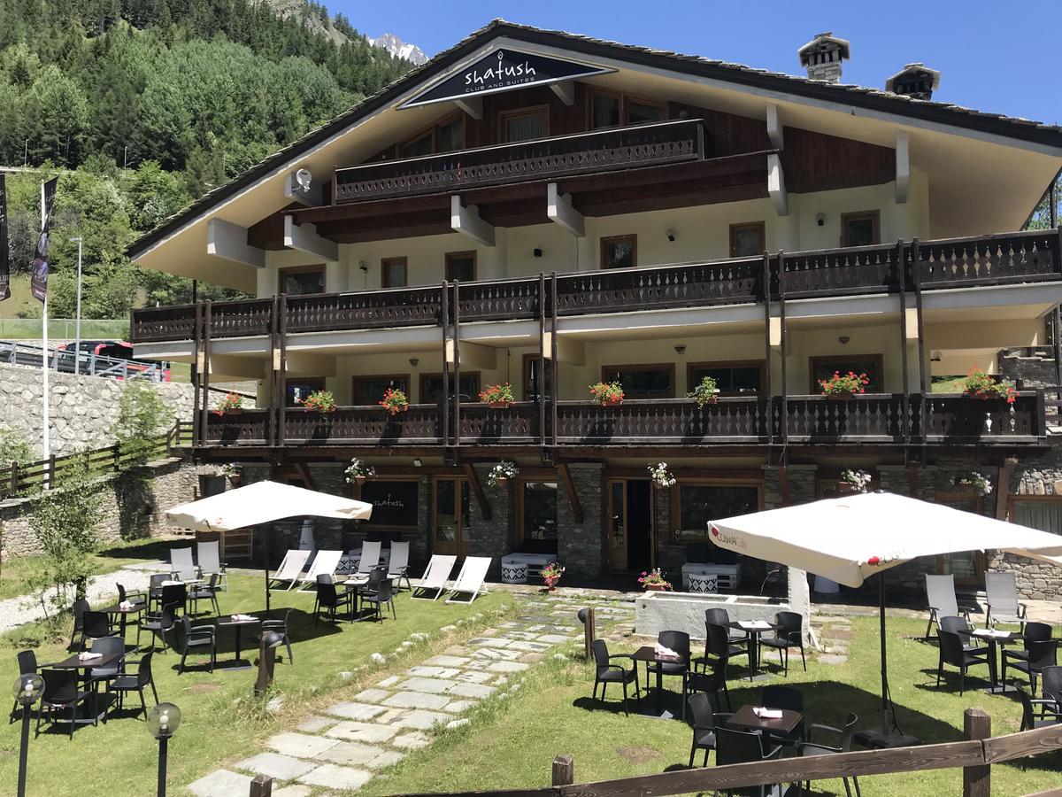 Shatush Hotel Courmayeur Exteriör bild
